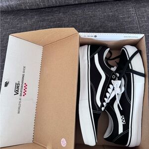 Vans Classic Black and White Sneakers